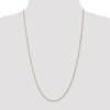 14k 1.15mm Machine-made Rope Chain - Image 2