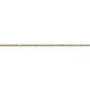 14k 1.15mm Machine-made Rope Chain Anklet - Image 2