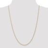 14k 1.50mm Solid Rope Chain - Image 2