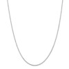 14k White Gold 1.5mm D/C Rope Chain