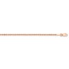 14k Rose Gold 1.75mm D/C Rope Anklet