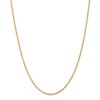 14k 2mm D/C Rope with Lobster Clasp Chain