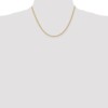 14k 2.25mm Regular Rope Chain - Image 2