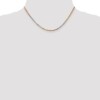 14k Tri-Color 2.5mm D/C Rope Chain - Image 2
