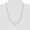 14k Tri-Color 2.5mm D/C Rope Chain - Image 2