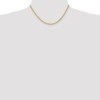 14k 2.75mm Diamond-cut Rope with Lobster Clasp Chain - Image 2