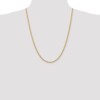 14k 2.75mm Diamond-cut Rope with Lobster Clasp Chain - Image 2