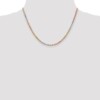 14k Tri-Color 2.9mm D/C Rope Chain - Image 2