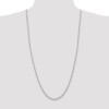 14k White Gold 2.75mm D/C Rope Chain - Image 2