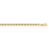 14K 3.25mm Diamond Cut Rope Chain