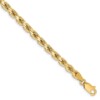14K 4.25mm Diamond Cut Rope Chain