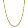 14k 5.5mm D/C Rope with Lobster Clasp Chain