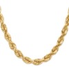 14k 10mm D/C Rope Chain