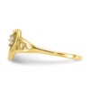 10k Heart CZ Ring - Image 4