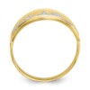 10k & Rhodium Ladies Last Supper Ring - Image 2