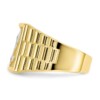 10k & Rhodium Men's Eagle Ring - Image 4