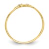 10k CZ Double Heart Ring - Image 2