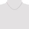 14k WG 1mm Singapore Chain (CARDED) - Image 2