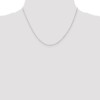 14k WG 1mm Singapore Chain (CARDED) - Image 2