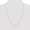 14k 1mm Singapore Chain (CARDED) - Image 2